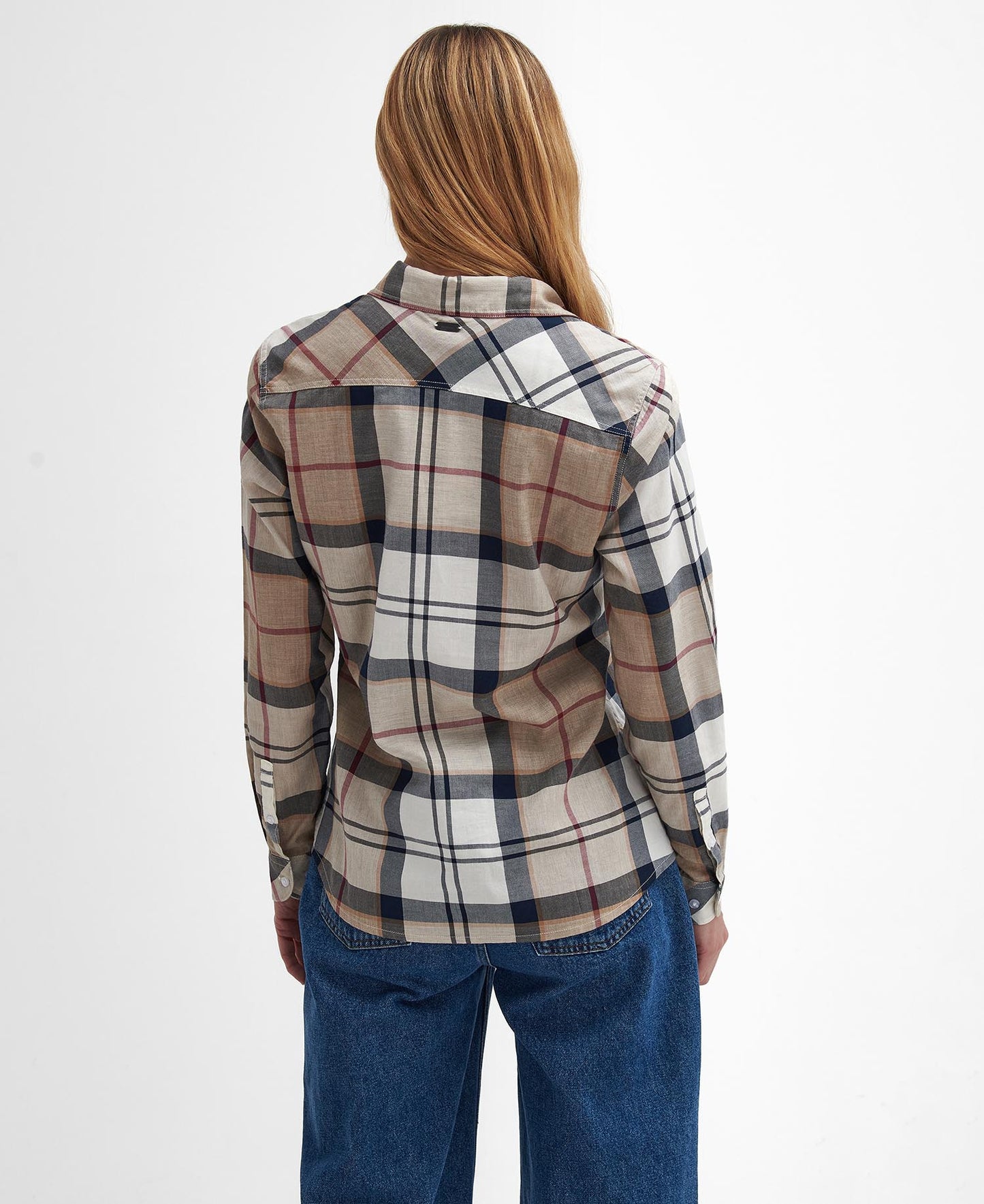 Bredon Regular Long-Sleeved Shirt-Light Muted Tartan