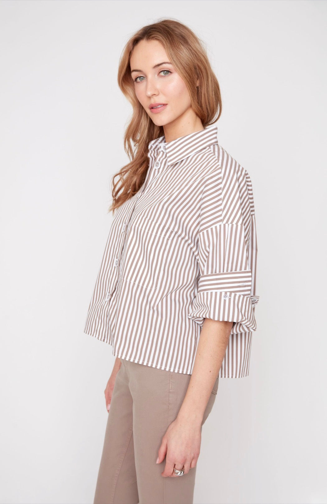Women Striped Blouse