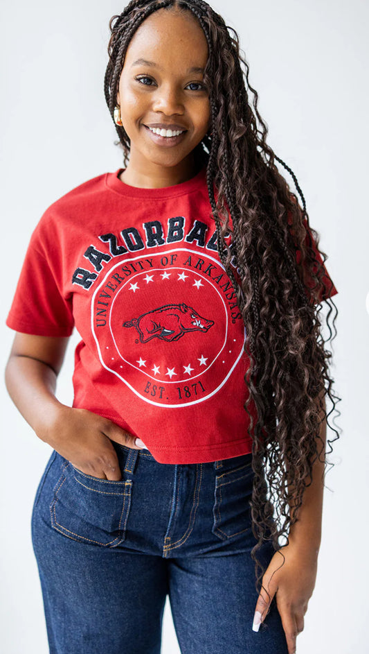 Arkansas Sayler Star Tee