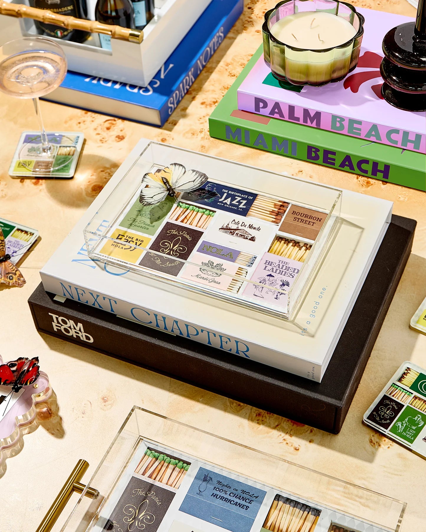 New Orleans Matchbook Tray