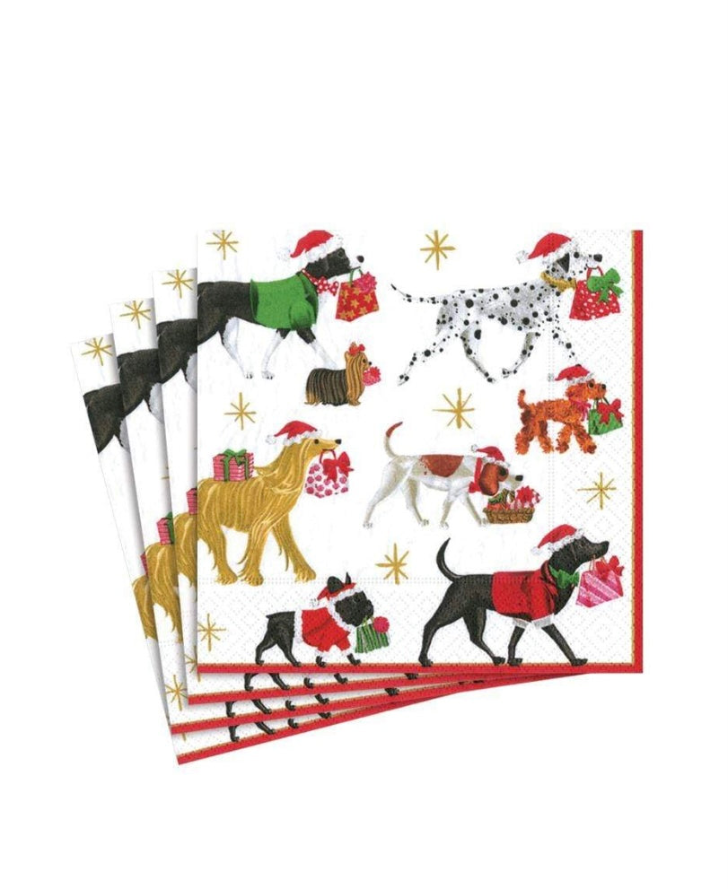 Christmas Delivery Paper Cocktail Napkins-Set of 20