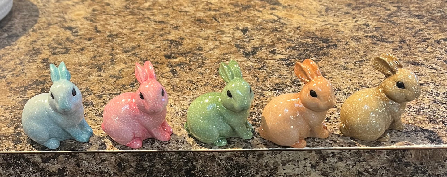 Hand-Painted Bunnies