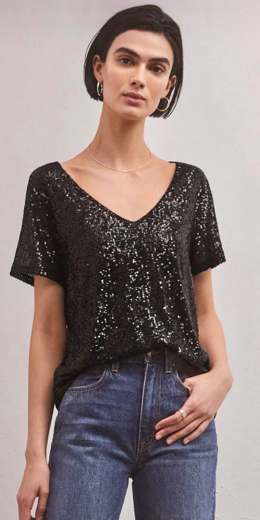 Marbella Sequin Top