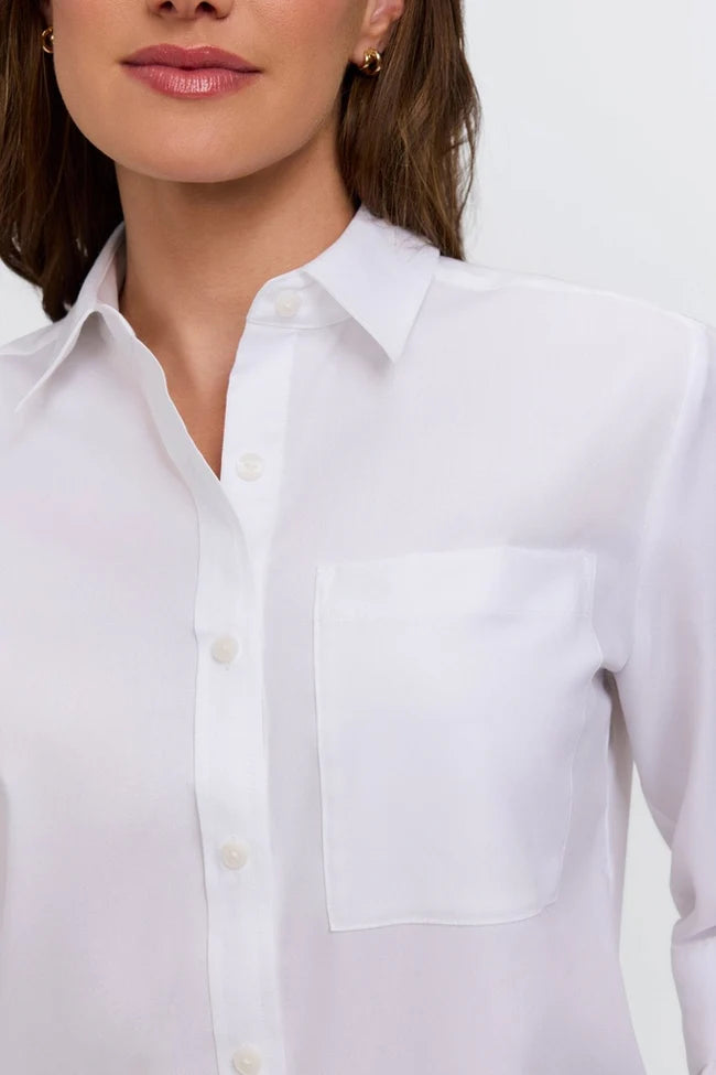 Jodie Roll Tab Sleev Short Shirt