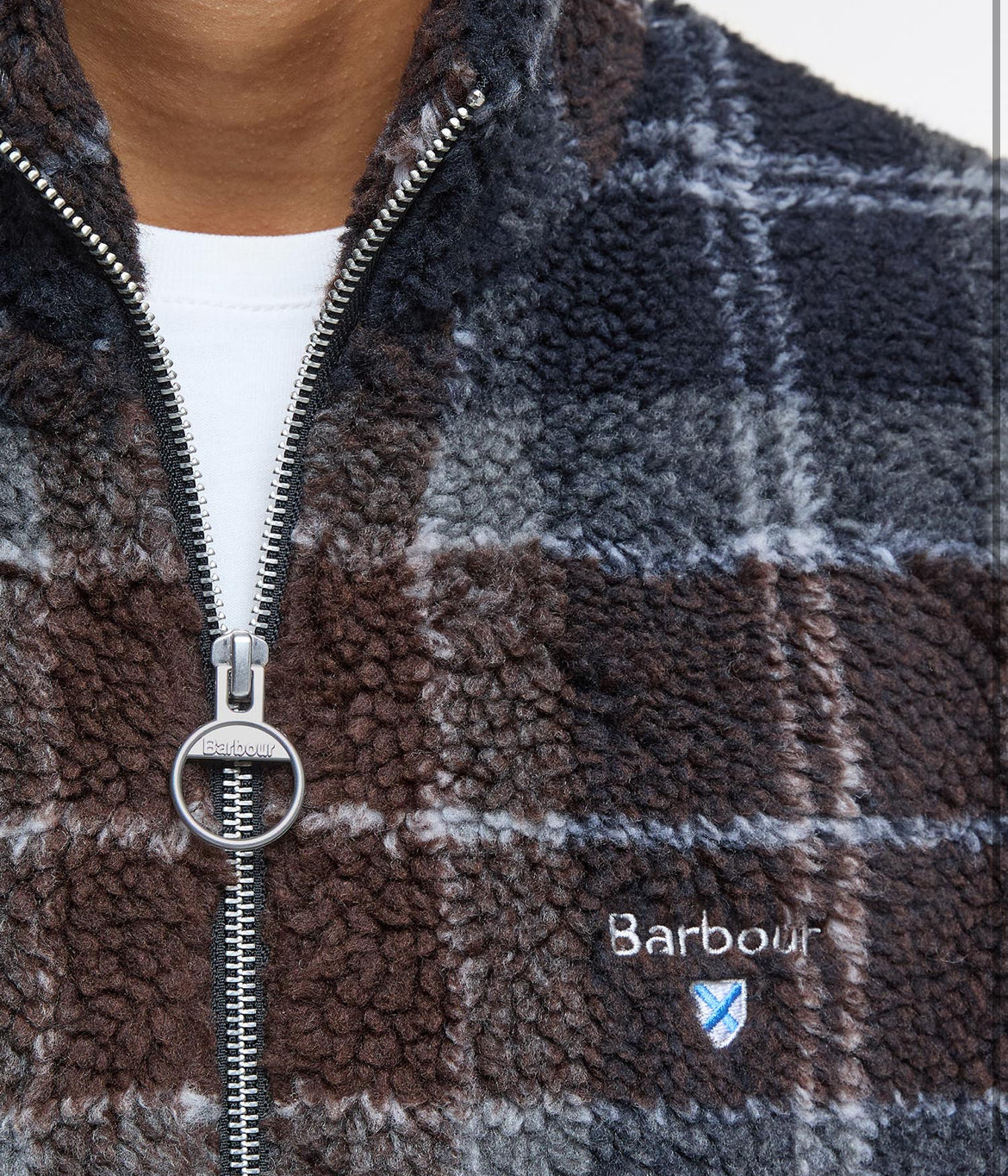 Barbour Tartan Fleece Zip Through – Darling's Fine Things