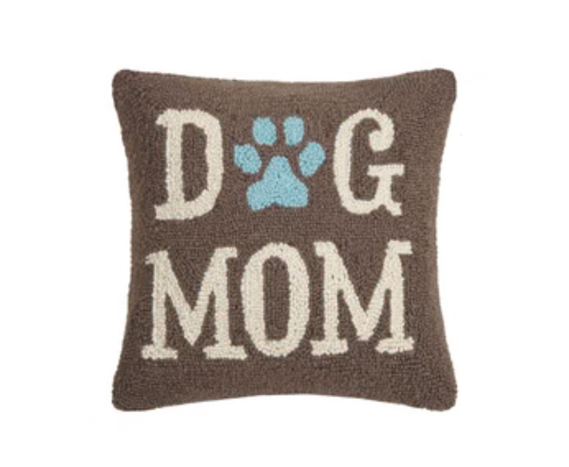 Dog Mom Hook Pillow