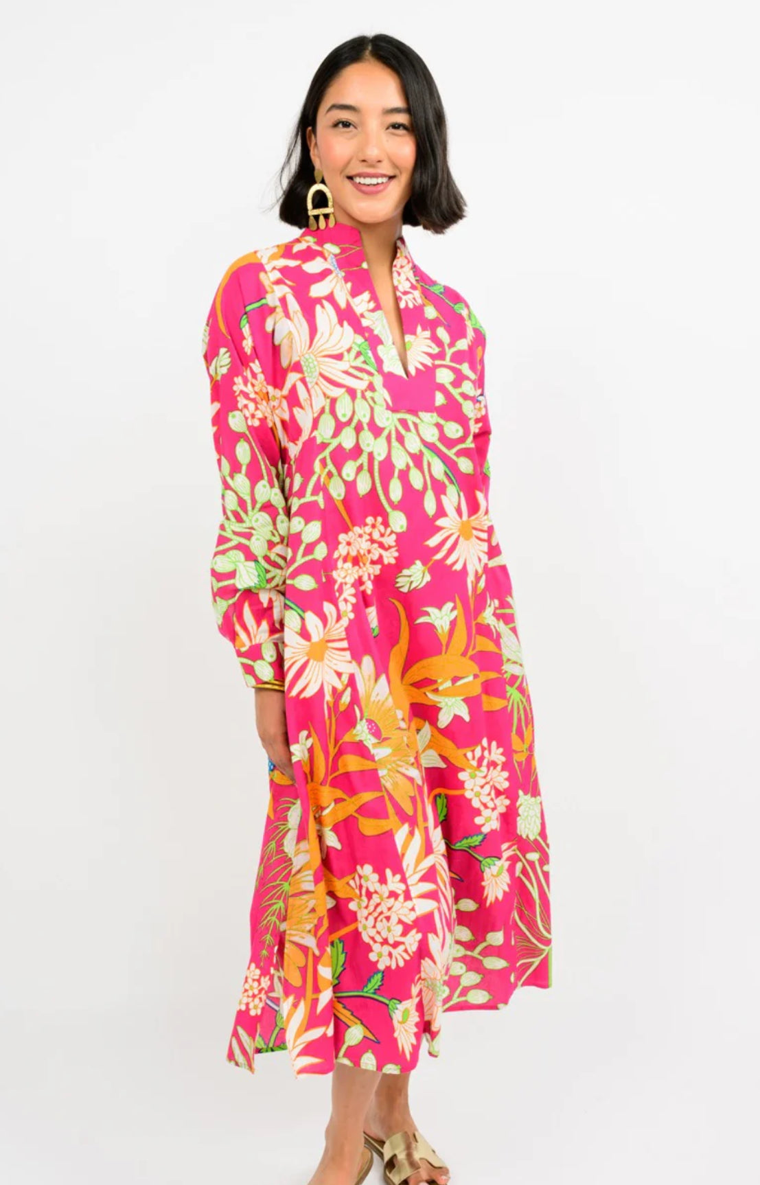 Patio Floral Maxi Dress