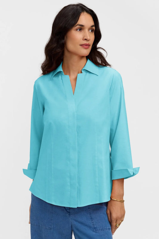 Taylor 3/4 Sleeve Shirt-Capri