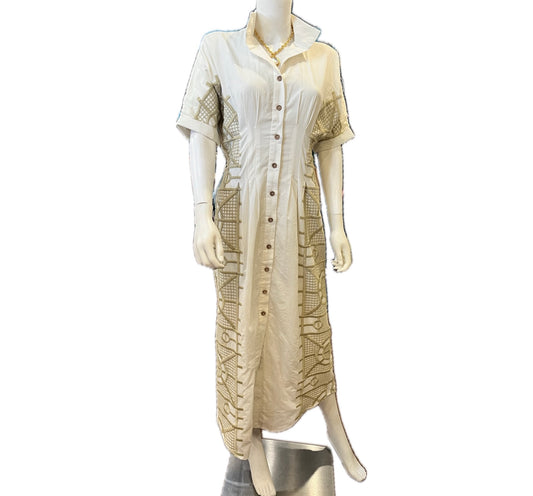 Georgia Dress-Trellis