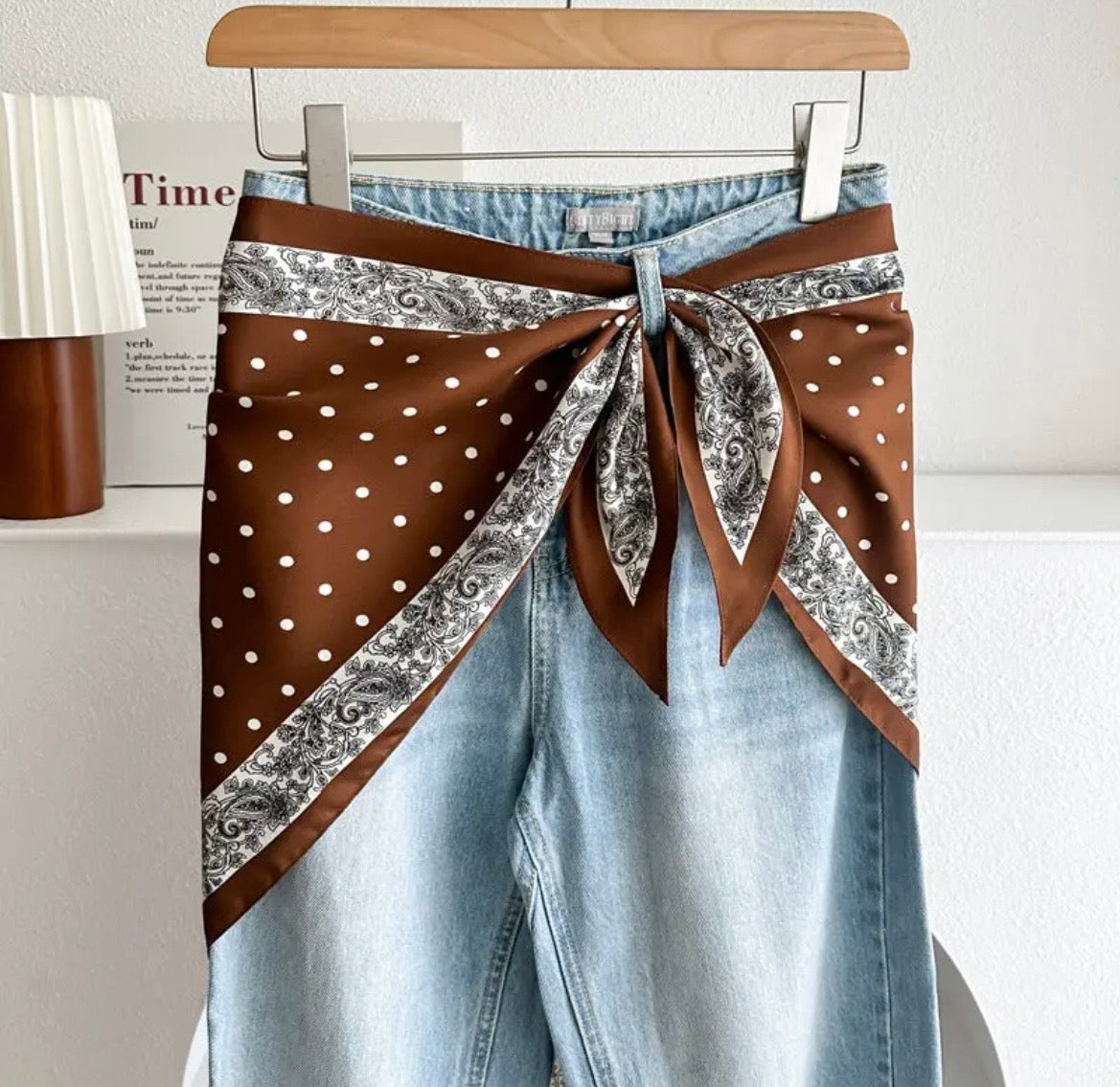Triangle Silk Scarf