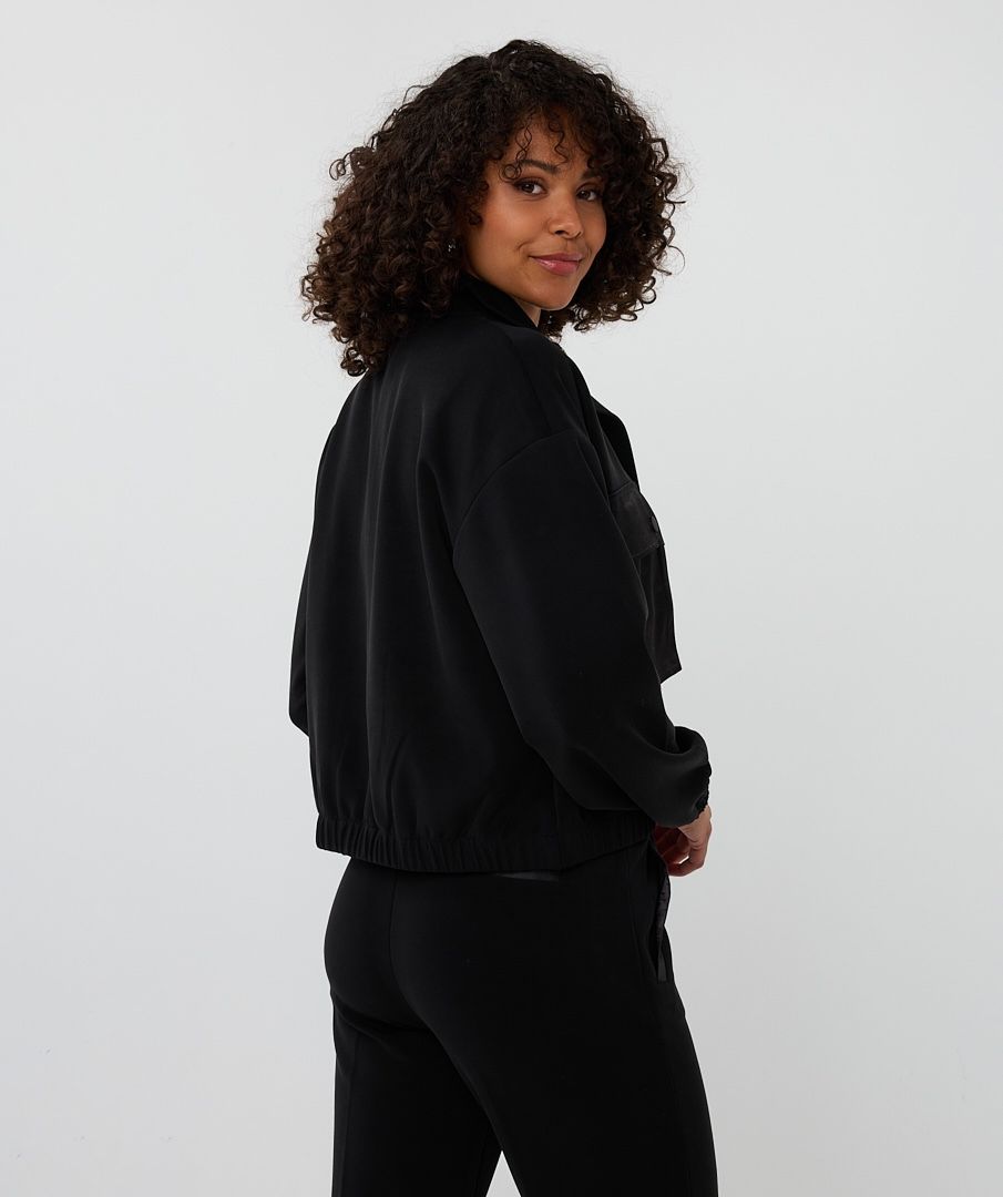 Modal Bomber Cardigan