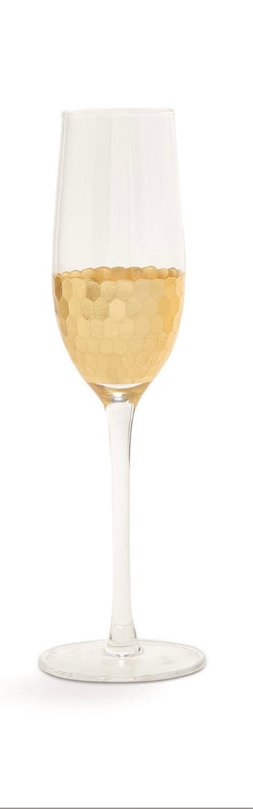 Gold Champagne Flute