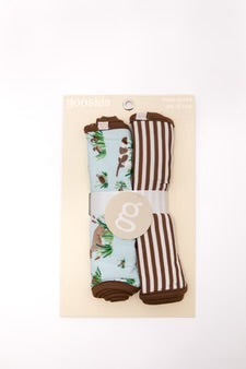 Delta Dogs Burp Cloth Set