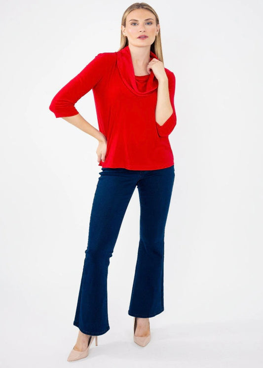 Joseph Ribkoff Cowl Neck Top