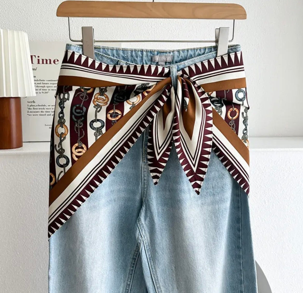 Triangle Silk Scarf