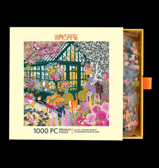 Spring Greenhouse 1000 Piece Puzzle
