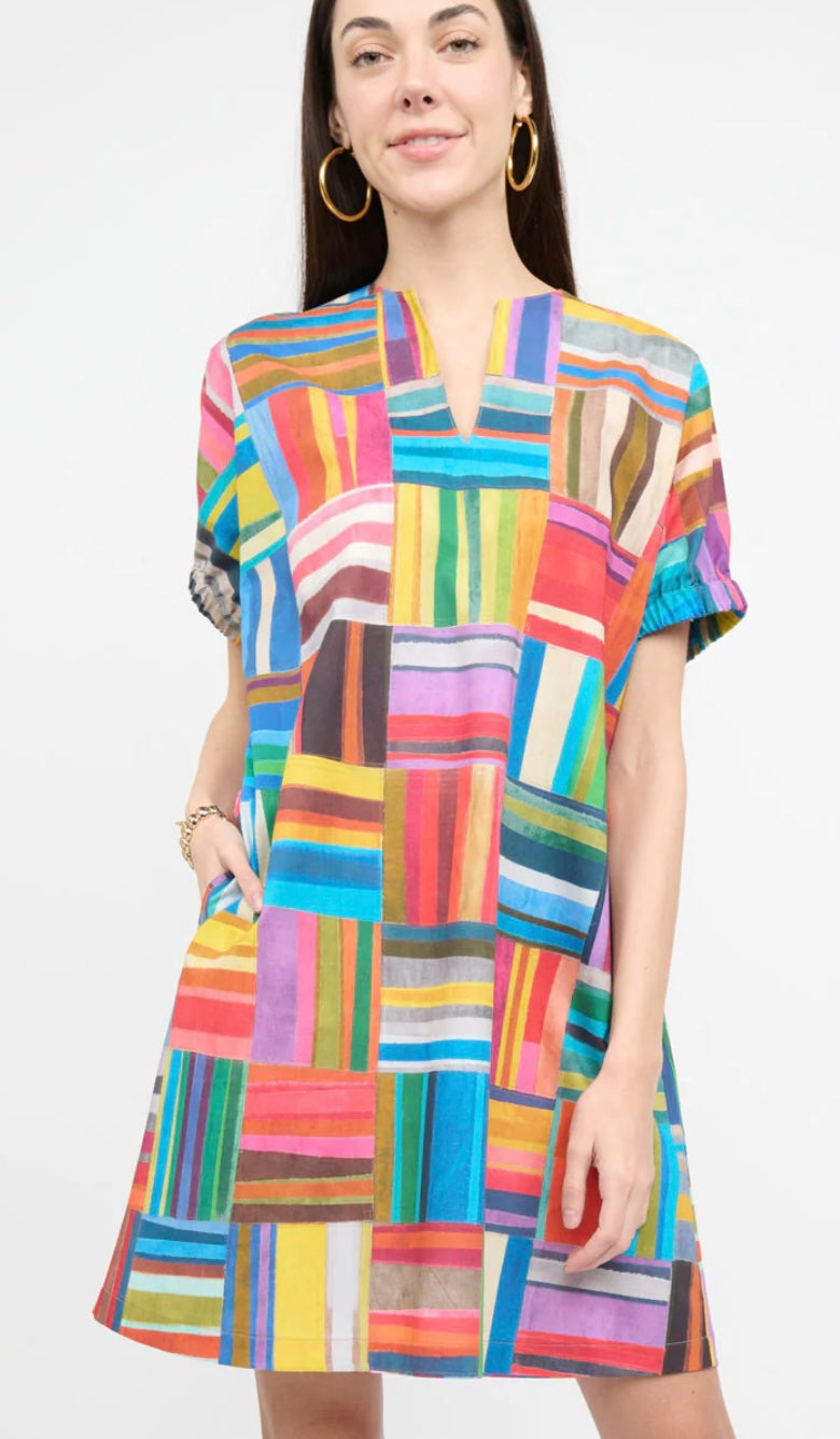 Shifty Patchwork Dress