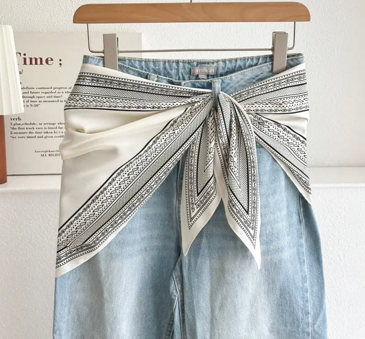 Triangle Silk Scarf