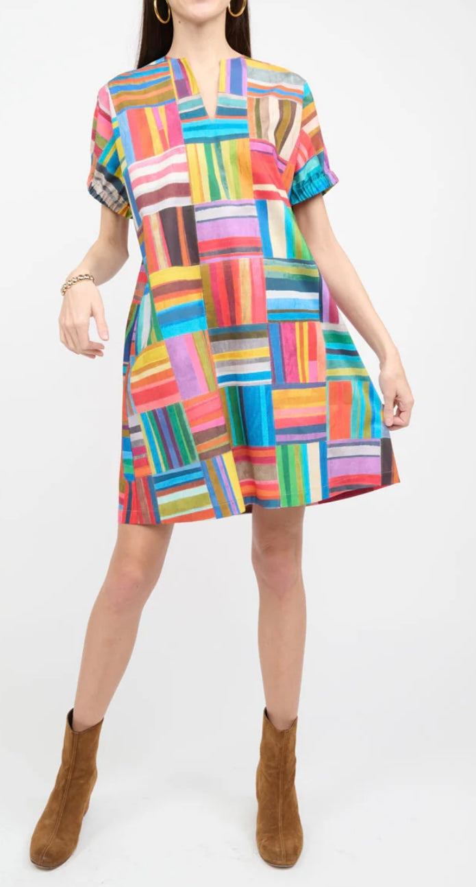 Shifty Patchwork Dress