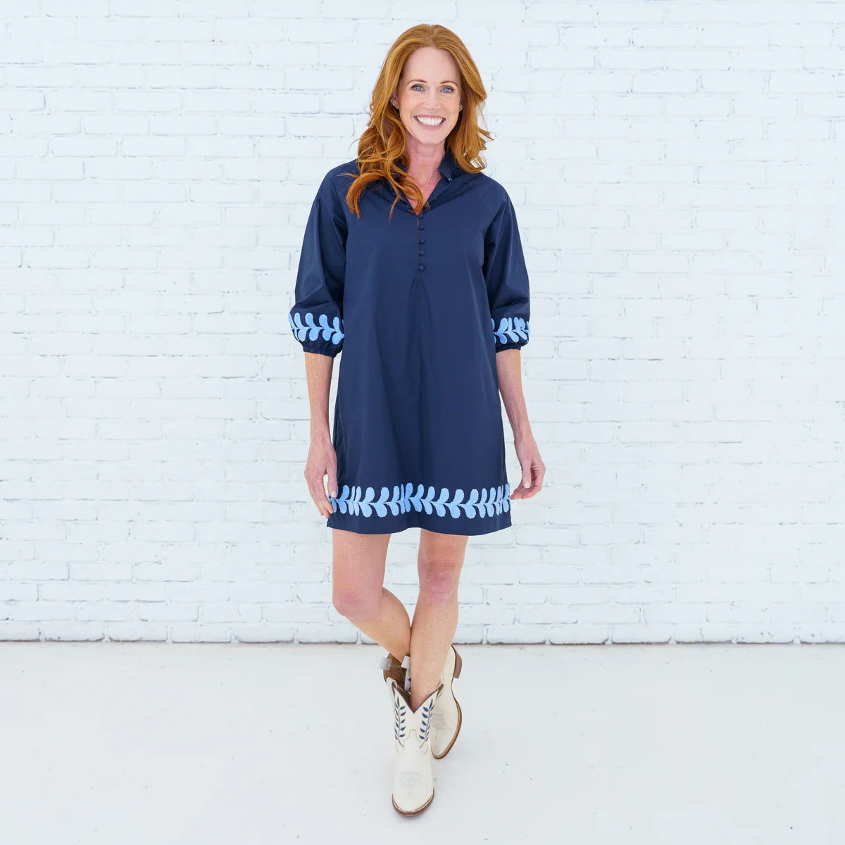 Jenny Dress Navy