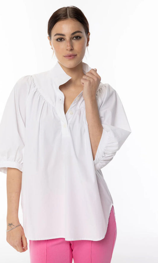Avie Top-Solid White