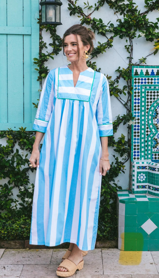 Hamptons Cabana Stripe Dress