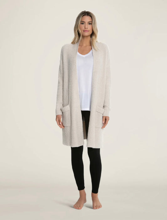 CozyChic Lite Long Weekend Cardigan - Bisque