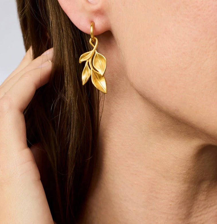 Willow Hoop and Charm Earring
