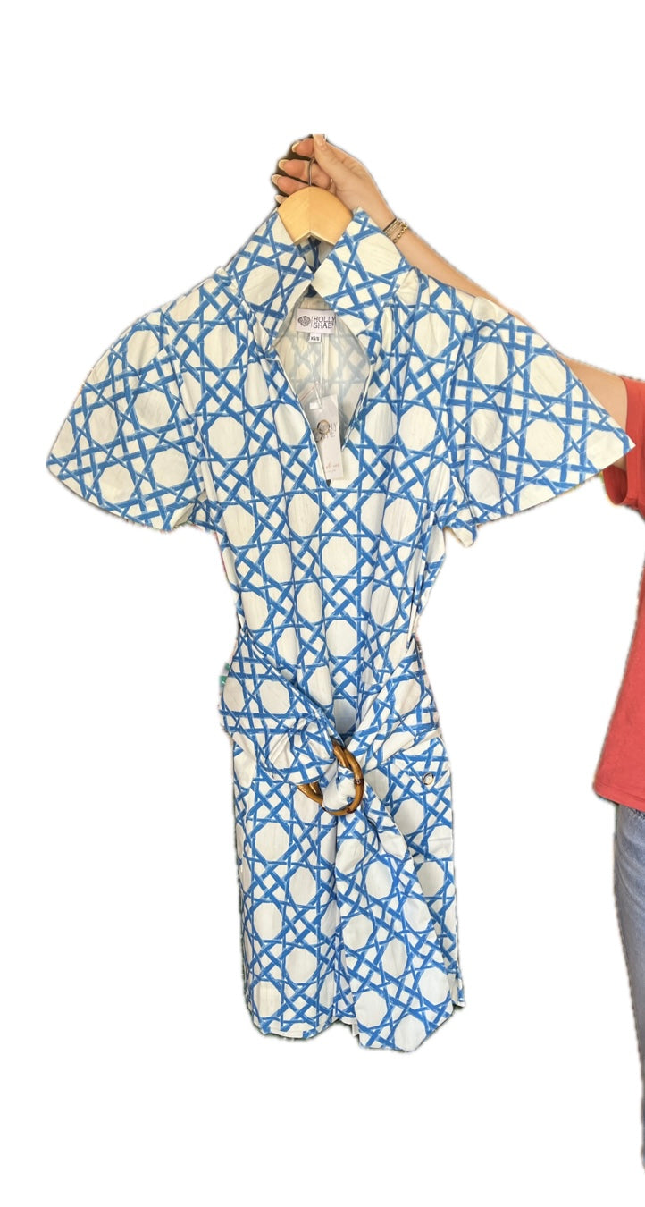 Brooke Dress-Coastal Cane