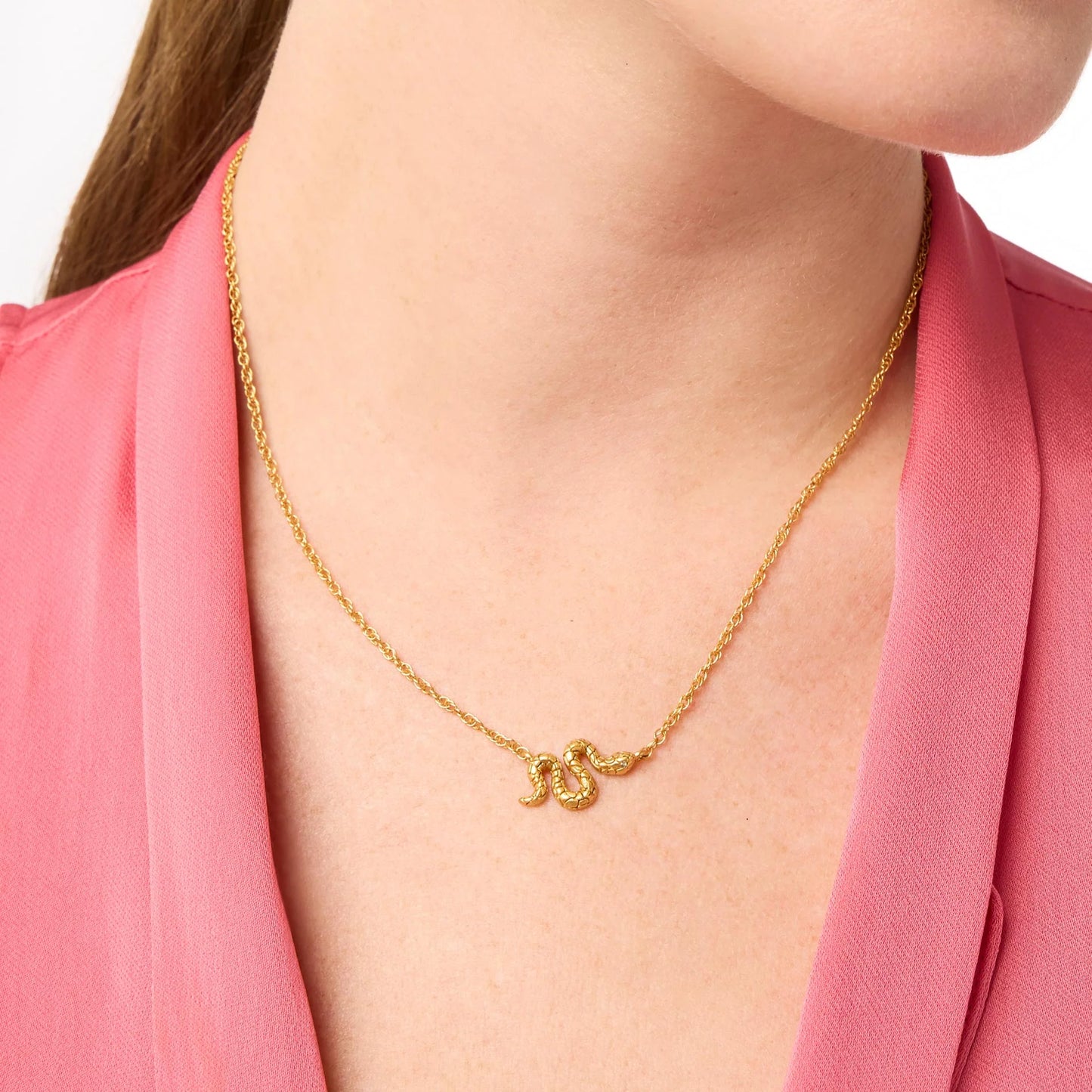 Snake Necklace-Gold