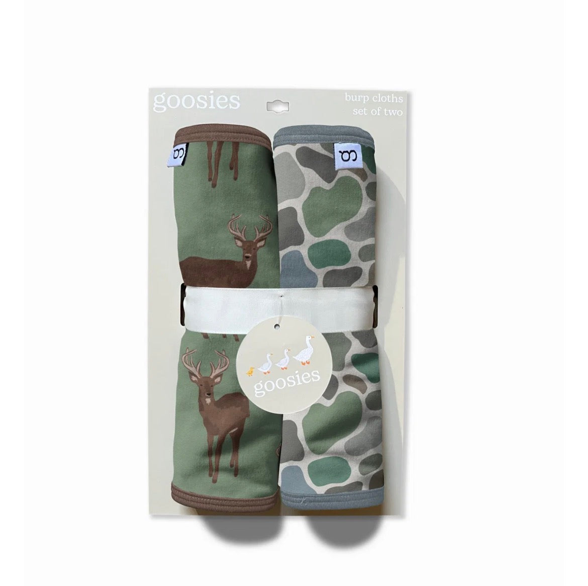 Burp Cloth Set - Deer