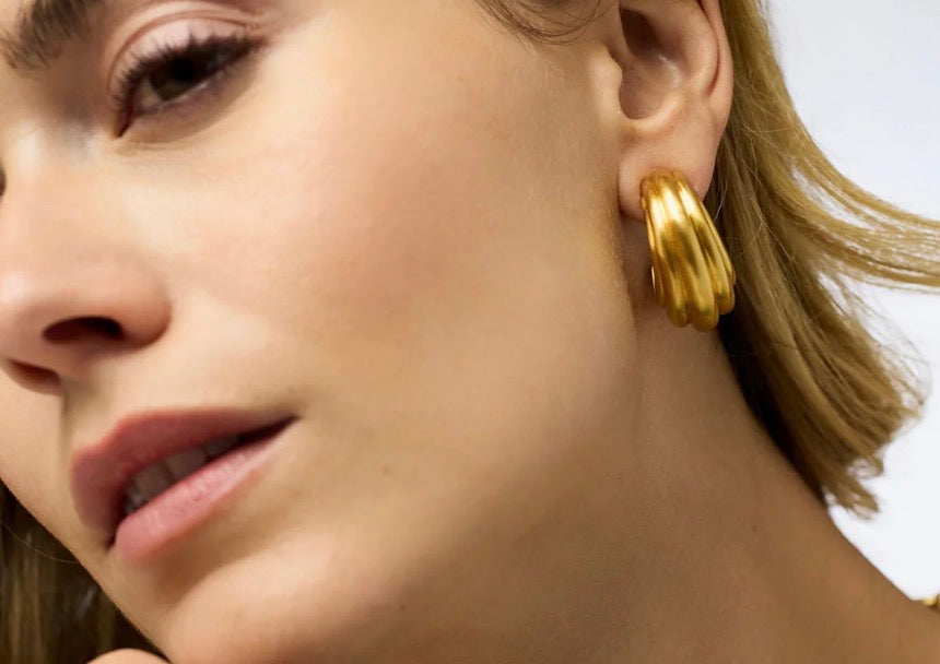 Portofino Statement Hoop - Small