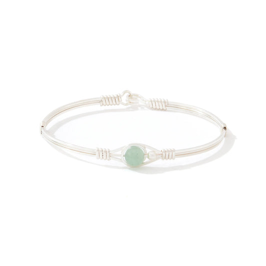 Always by My Side-Sterling Silver/Aventurine