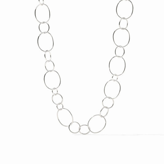 Colette Smooth Necklace-Silver