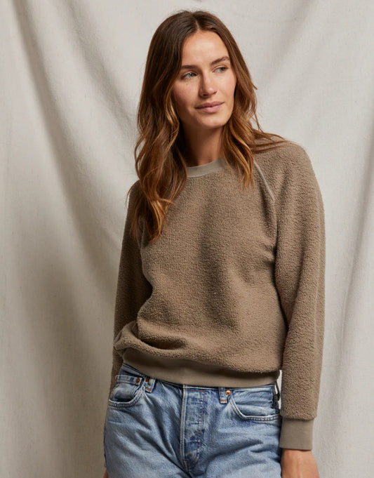 Ziggy Reverse Sweatshirt-Mushroom