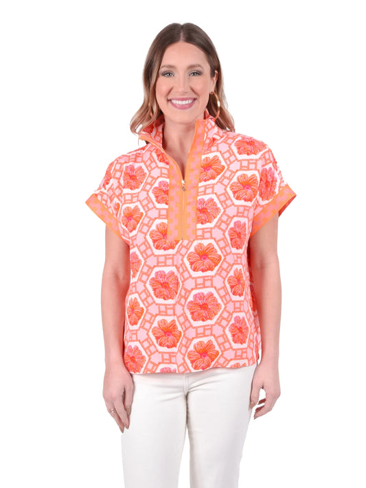 Poppy Pullover - Floral Crochet