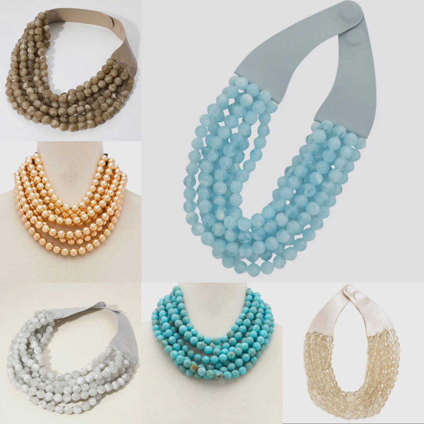 Beaded Chunky Necklace