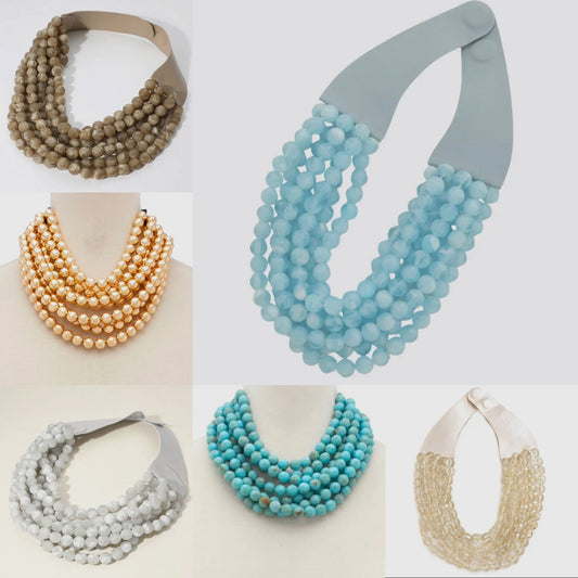 Beaded Chunky Necklace