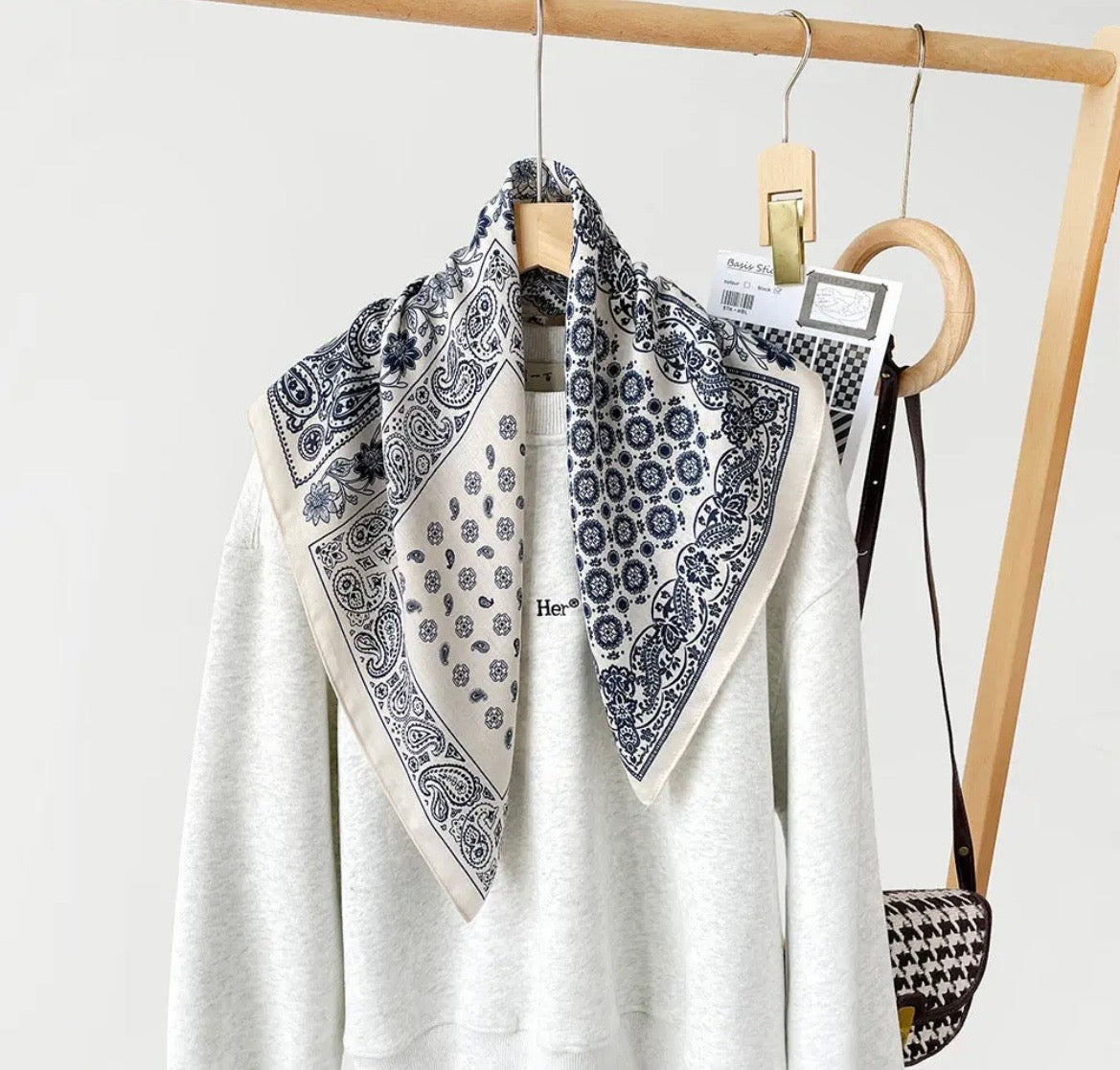 Vintage Bandana Style Scarf