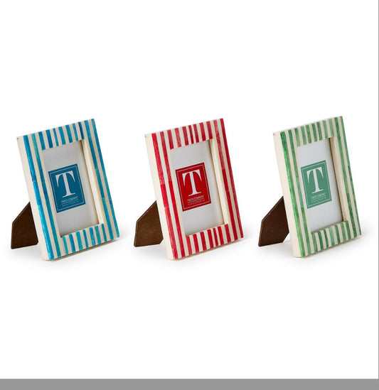 Striped 3x4 Mini Photo Frame