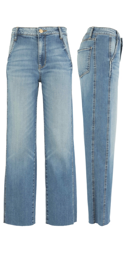 Charlotte High Rise Wide Leg - Artisan Wash/Medium Base