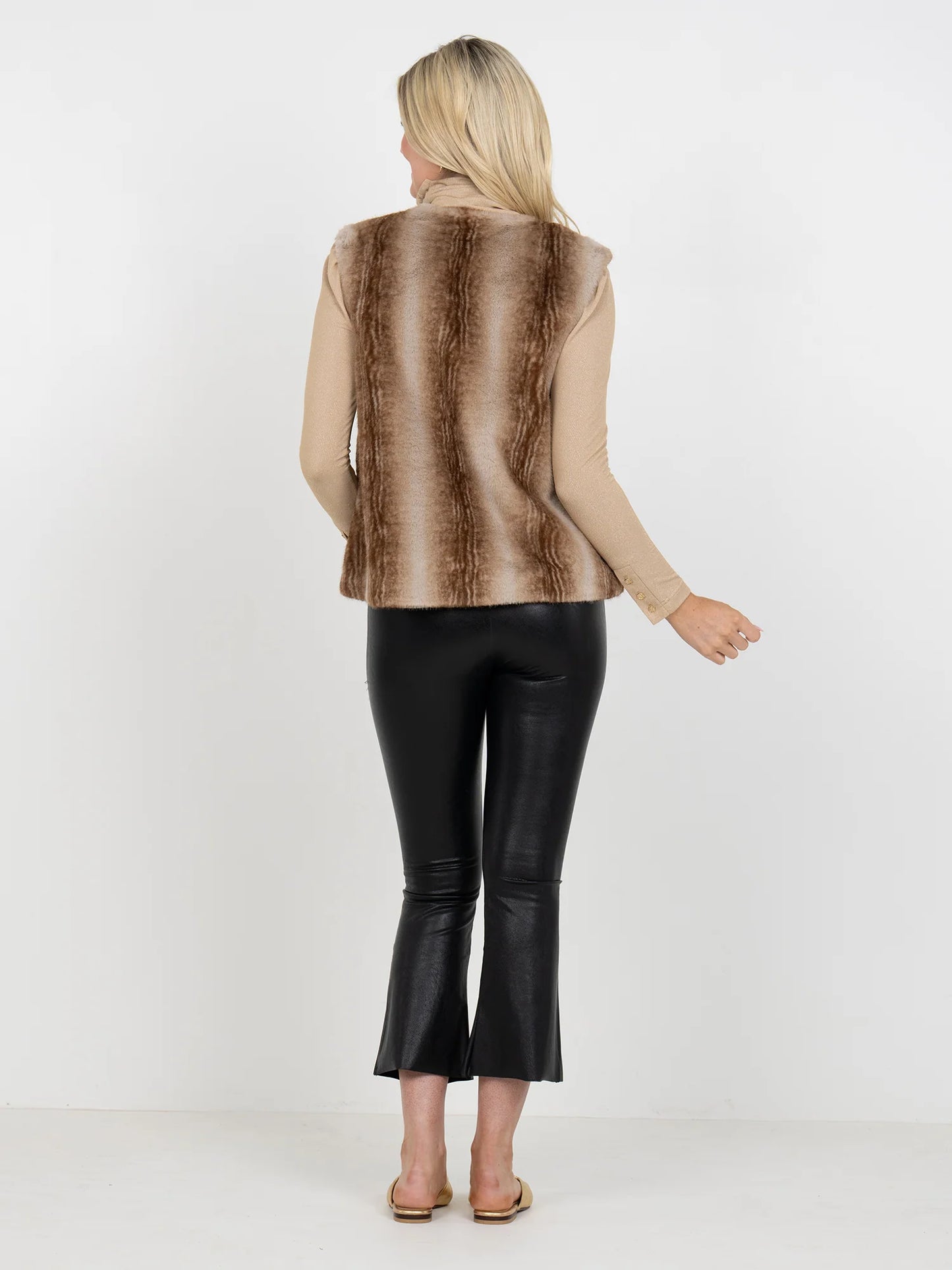 Roxy Vest-Faux Fur