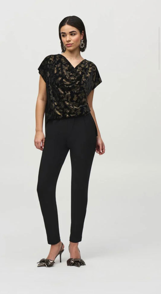 Joseph Ribkoff Foiled Jumpsuit