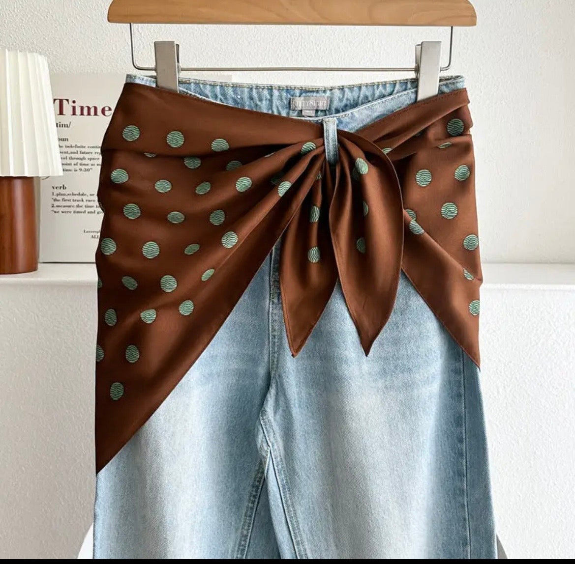 Triangle Silk Scarf