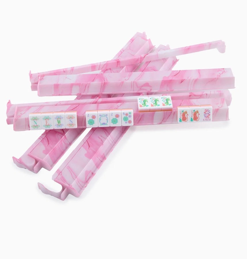 Mahjong Tile Rack & Pusher Set