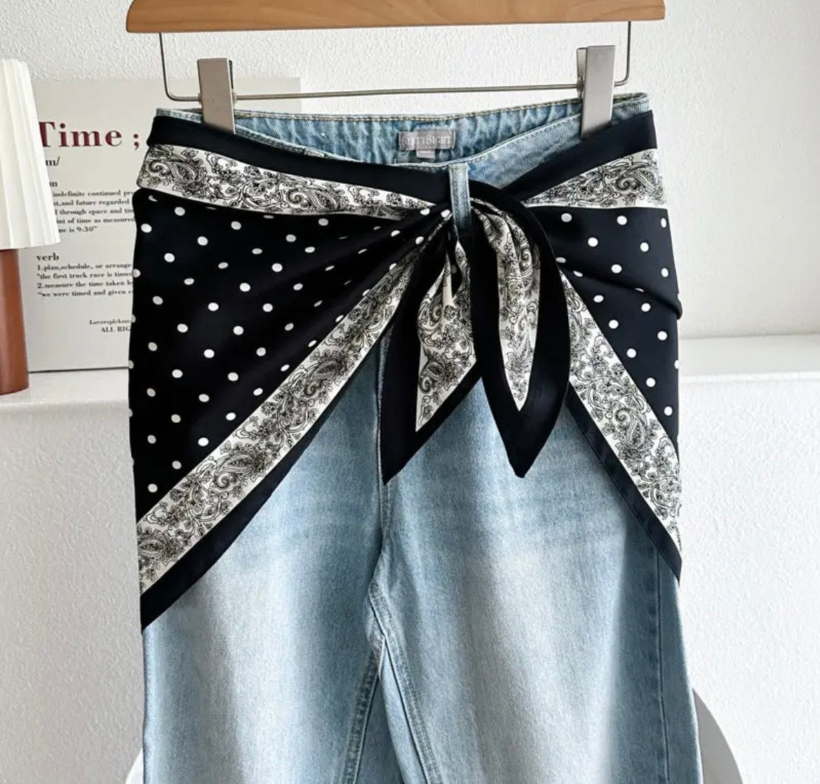 Triangle Silk Scarf