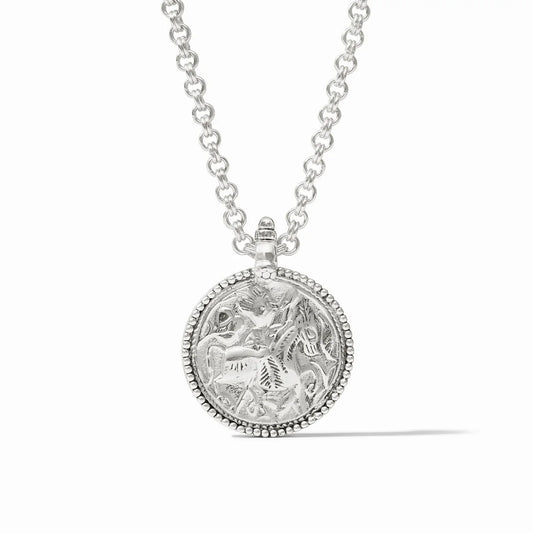 Coin Pendant - Silver