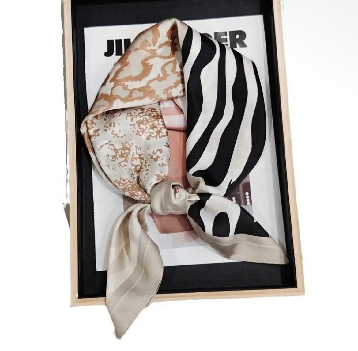 Square Satin Scarf