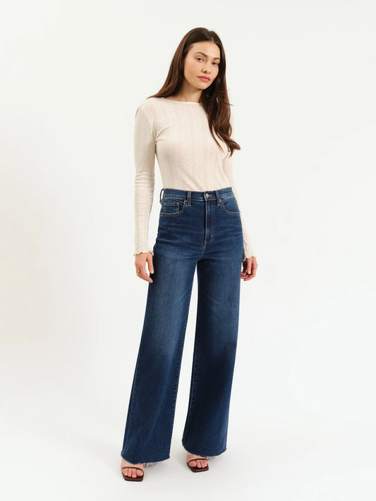 Far Out Wide-Leg Jean-Waterfall