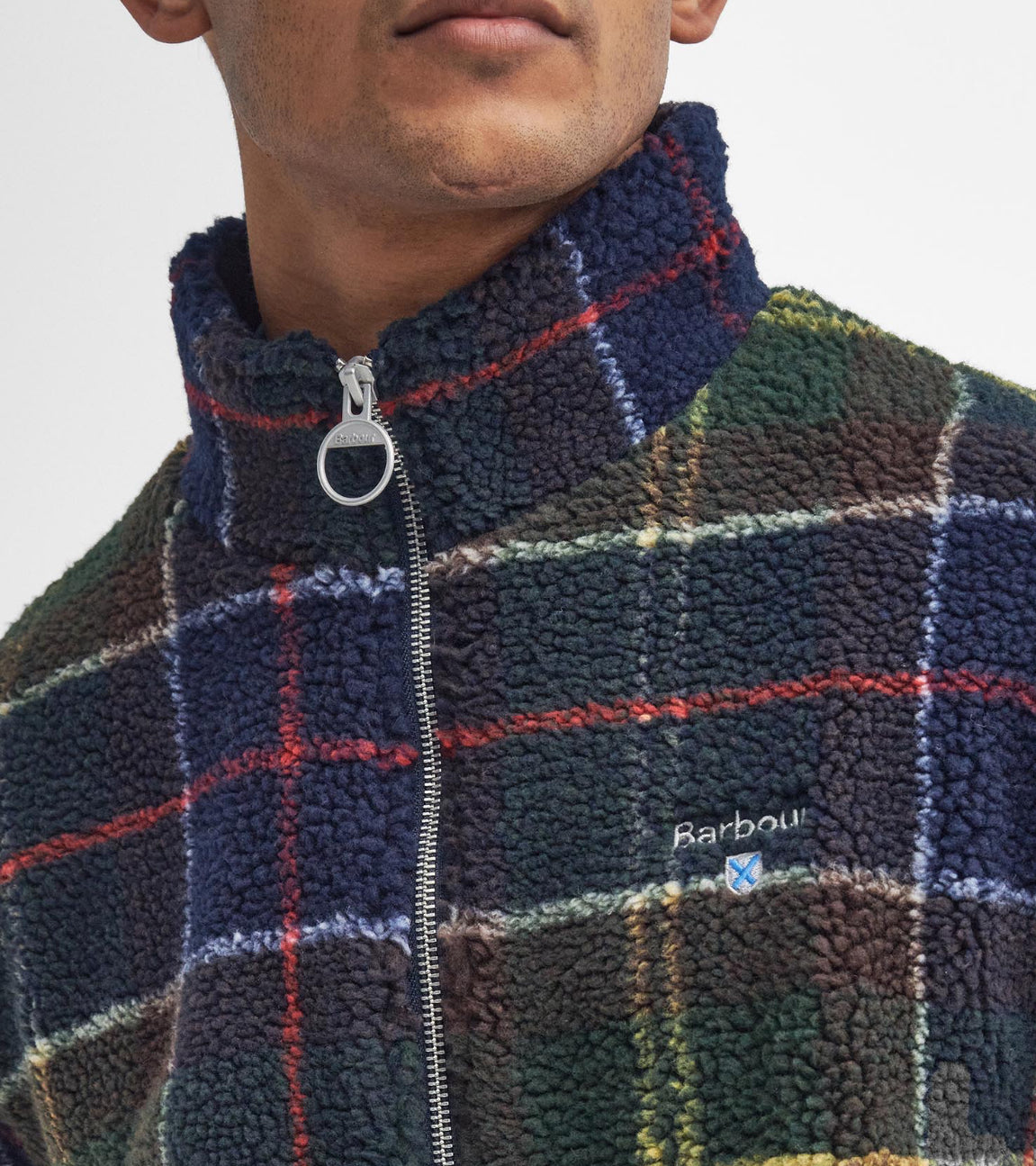 Barbour Tartan Fleece Zip Through – Darling's Fine Things